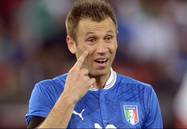 Cassano keen to set the record straight against Spain