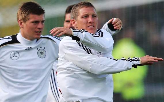 Germany: Toni Kroos, Bastian Schweinsteiger