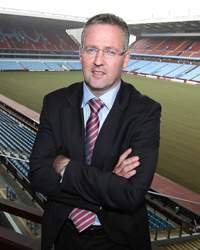 Aston Villa manager Paul Lambert
