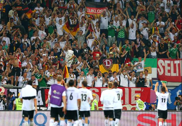 'Extreme right German fans with Nazi war banners' behind Uefa's DFB charge