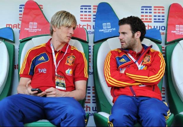 Torres: Mata is 'sad' at being left out of the Spain squad