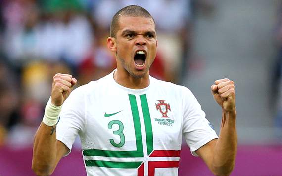 UEFA EURO 2012 : Pepe , Denmark v Portugal