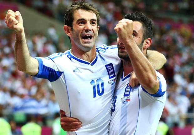 Greece goalscorer Karagounis: I hope we made the people smile