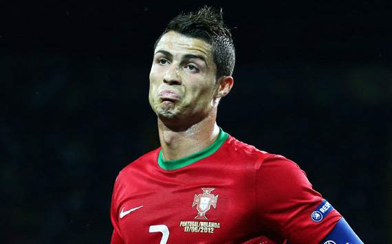 UEFA EURO 2012 : Cristiano Ronaldo, Portugal v Netherlands