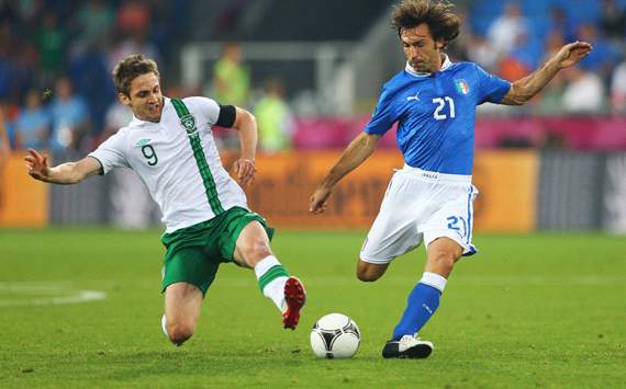 Pirlo & Doyle - Italy-Ireland - Euro 2012