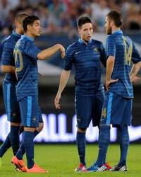 Samir Nasri & Hatem Ben Arfa & Karim Benzema & Jeremy Menez (France)