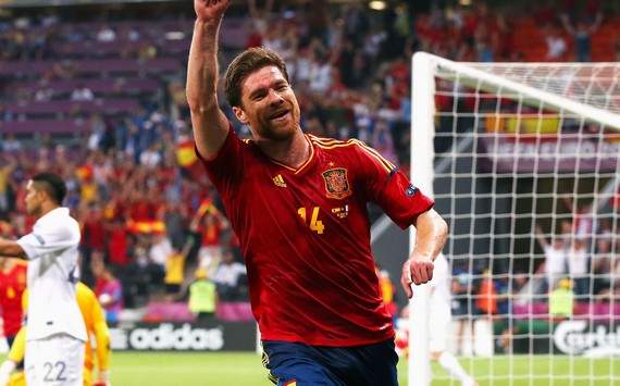 Euro 2012 : Xabi Alonso (Spain vs France)