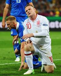 UEFA EURO 2012 : Wayne Rooney, England v Italy