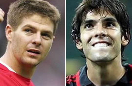 Gerrard - Kakà - Liverpool-Milan