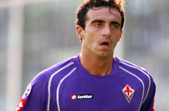 Dario Dainelli difensore della Fiorentina che potrebbe passare all'Inter (Foto Grazia Neri)