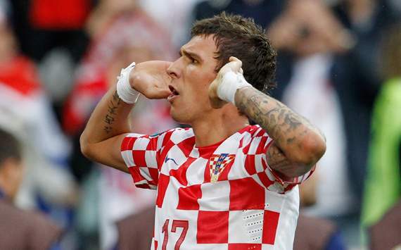 UEFA EURO 2012 - 	 Italy v Croatia , Mario Mandzukic 