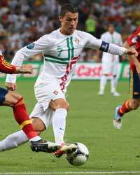 UEFA Euro - Portugal vs Spain,Sergio Ramos & Cristiano Ronaldo 