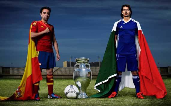 زنده با فینال یورو 2012؛ اسپانیا- ایتالیا