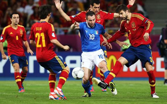 Euro, Ita - Cassano sanctionné