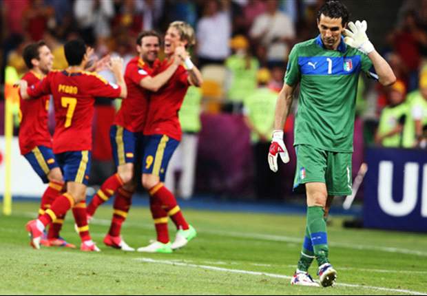 'There was no contest' - Italy keeper Buffon hails 'superior' Spain
