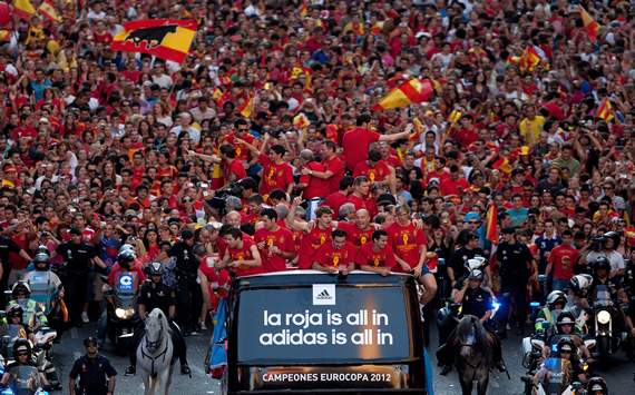 UEFA EURO 2012 Champions Spain Victory Parade