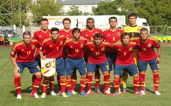Jesé Rodríguez, Deulofeu, Grimaldo, Campaña y Alcácer, cinco estrellas de España Sub 19 para la Liga BBVA