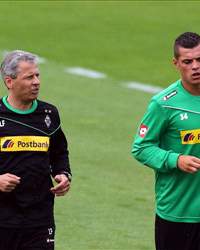 Lucien Favre and Granit Xhaka, Borussia Mönchengladbach