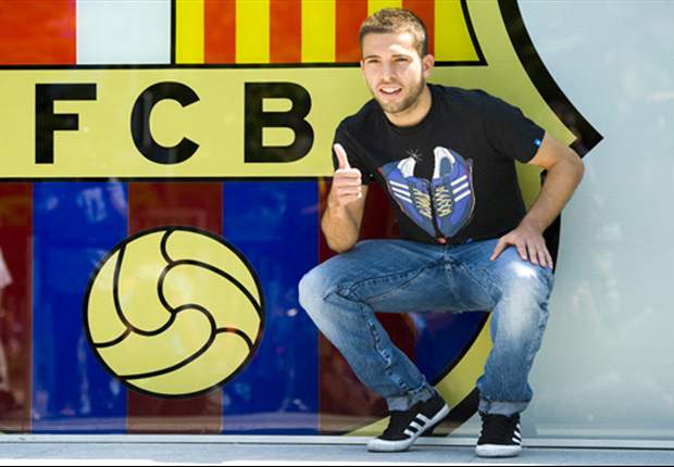 Jordi Alba delighted to be 'coming home' to Barcelona