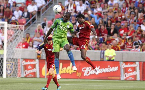 Eddie Johnson, Seattle Sounders FC; Kenny Mansally, Real Salt Lake; MLS