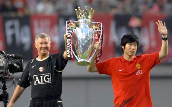 Park Ji-Sung - Premier League title