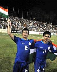 baichung bhutia and sunil chhetri