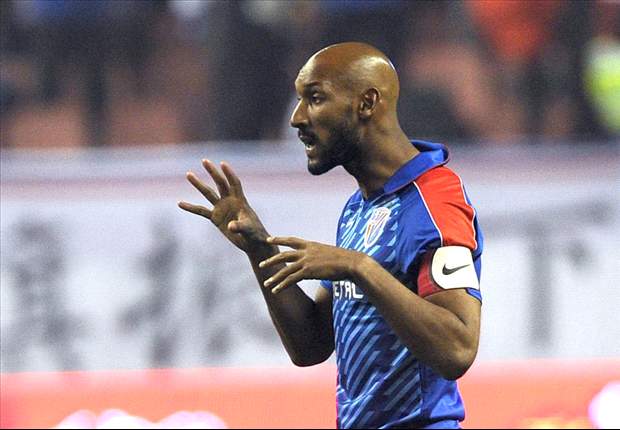Nicolas Anelka says he will play out his career at Shanghai Shenhua