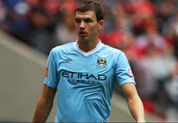 Manchester City deny Dzeko agent exit claims