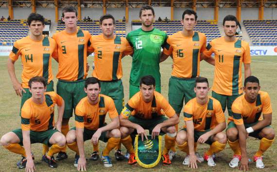 Australia - Young Socceroos - AFC Under-22 Championship qualifying v Singapore 2012