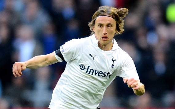 Luka Modric of Tottenham