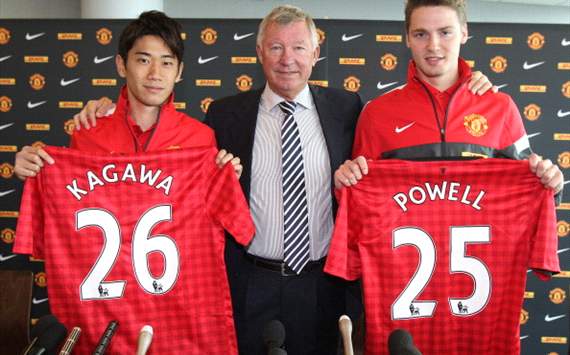 Nick Powell - Ferguson - Shinji Kagawa - Manchester United, Summer 2012