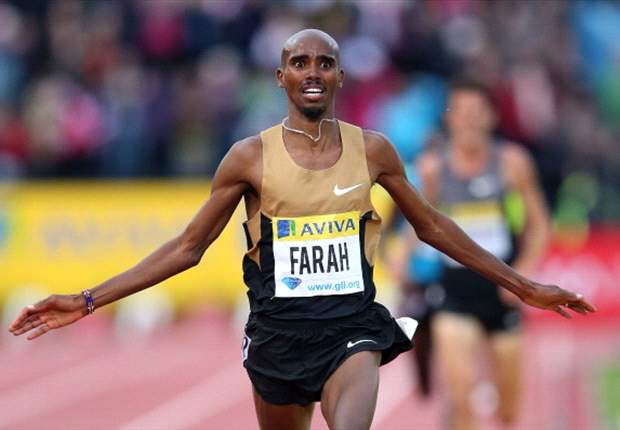 Arsenal fan Mo Farah 'gutted' to see Van Persie move to Manchester United