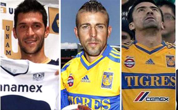 Raúl Tamudo, Valdo, Luis García y Marc Crosas, invasión española a México