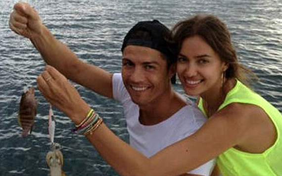 Cristiano Ronaldo y su novia Irina Shayk