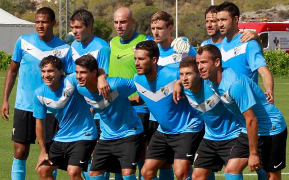 El equipo del Málaga 2012/2013