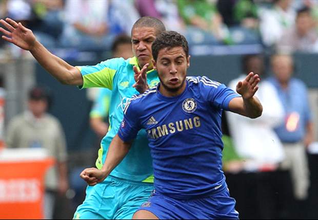 Hazard warning: New Chelsea wing wizard off to a flyer