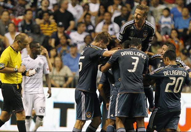 Beckham catalyst in Galaxy comeback