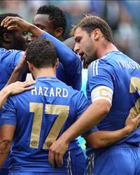 Eden Hazard, Branislav Ivanovic, Chelsea FC