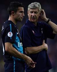 Robin van Persie, Arsene Wenger, Arsenal