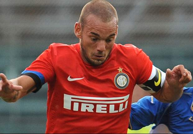 Sneijder selected in Inter squad to face Celtic