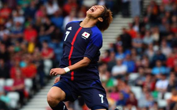 Olympics Day -1 - Men's Football - Spain v Japan, Yuki Otsu and Inigo Martinez