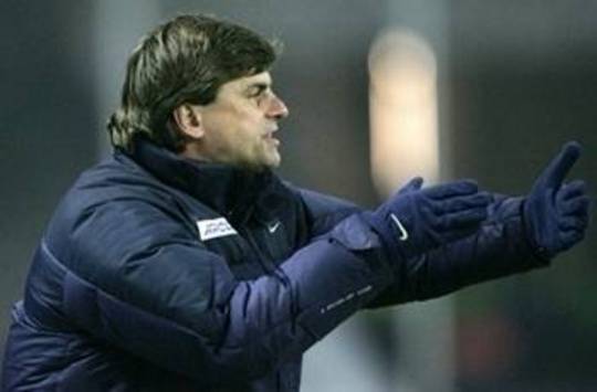 Falko Götz Coach of Hertha BSC Berlin (AFP)