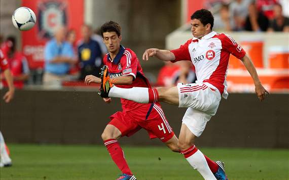 Logan Emory, Alvaro Fernandez; Toronto FC - Chicago Fire