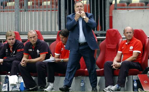 Advocaat delighted with PSV's Johan Cruyff Schaal win over Ajax