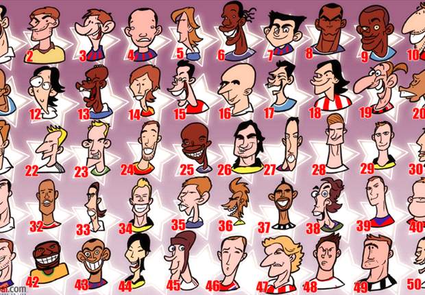 Los 50 cracks mundiales del Goal.com 50
