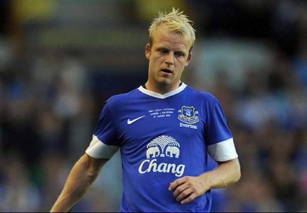 Everton 4-1 AEK Athens: Hibbert strike sparks pitch invasion on testimonial night as Naismith bags hat-trick