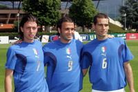 Montolivo, Pazzini, Potenza - Italy Under 21 (Foto Grazia Neri)