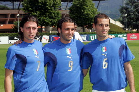 Montolivo, Pazzini, Potenza - Italy Under 21 (Foto Grazia Neri)