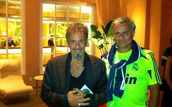 Jose Mourinho and Al Pacino