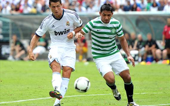  Emilio Izaguirre, Celtic; Cristiano Ronaldo, Real Madrid